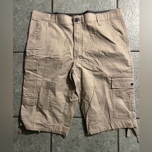 George Brand Size 36 Khaki Cargo Shorts